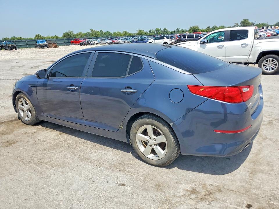 2015 Kia Optima VIN KNAGM4A78F5547855 COPART salvage auction — MINOR DENT/SCRATCHES, Mo - Certificate Of Title, sold $1,450 on 2026-07-06 (photo 2)