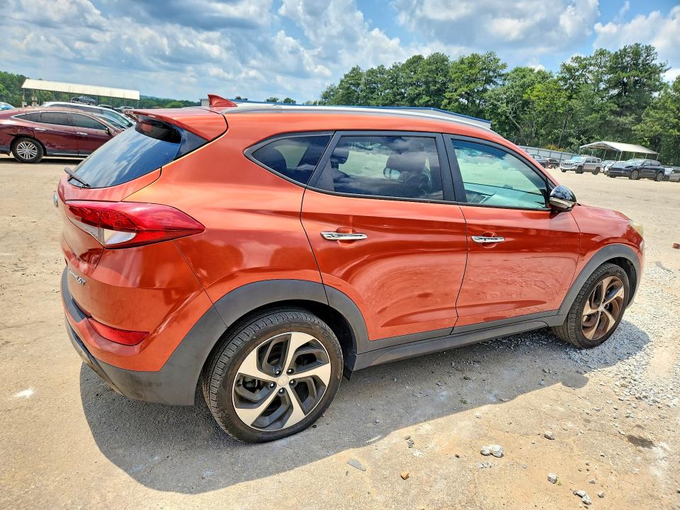 2016 Hyundai Tucson VIN KM8J33A27GU074821 COPART salvage auction — SIDE, Fl - Certificate Of Title, sold $3,200 on 2026-07-09 (photo 3)