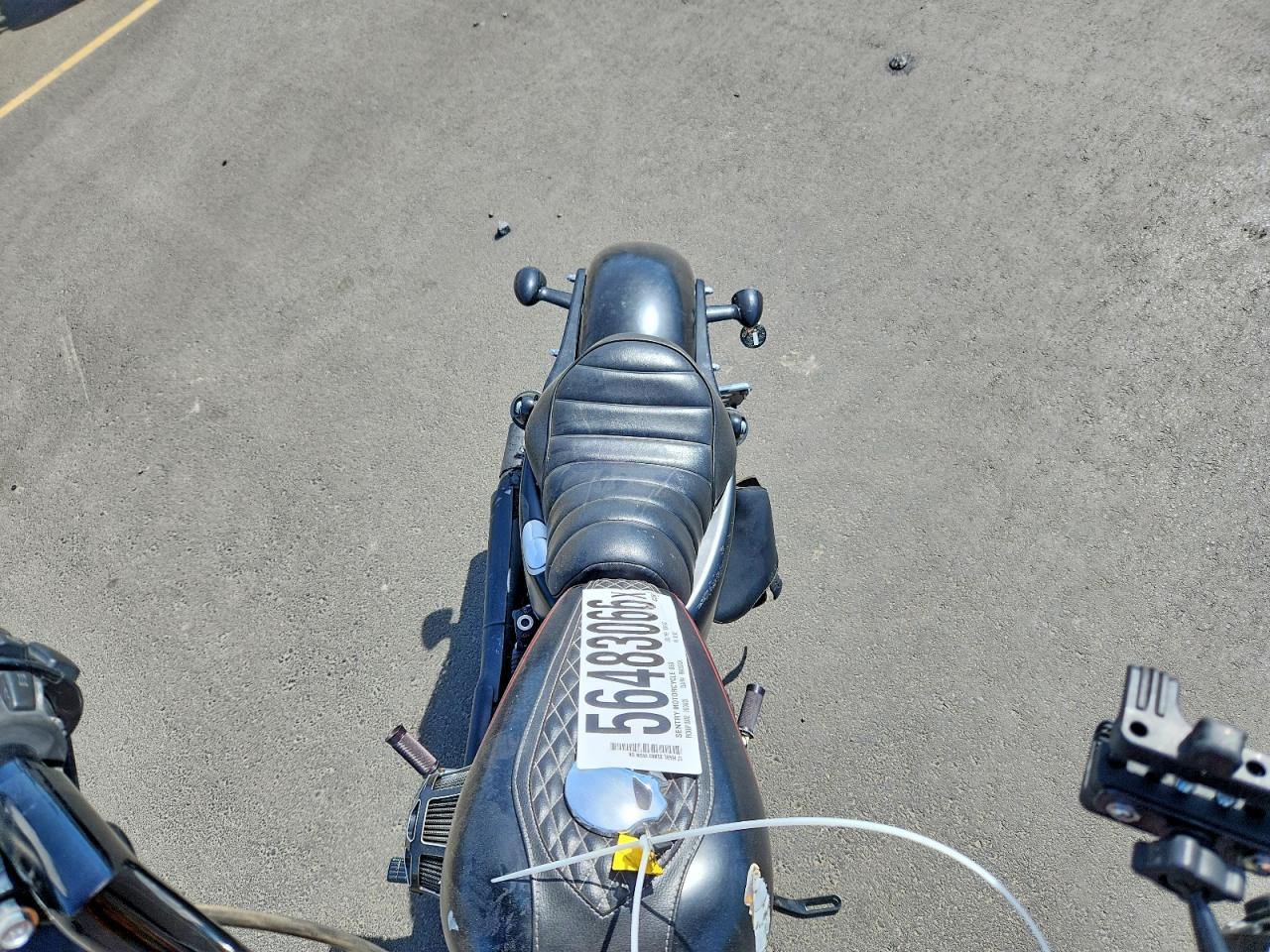 2017 Harley-Davidson XL883 VIN 1HD4LE217HC401503 COPART salvage auction — Side, CA - SALVAGE CERTIFICATE, sold $2,750 on 2026-07-09 (photo 5)