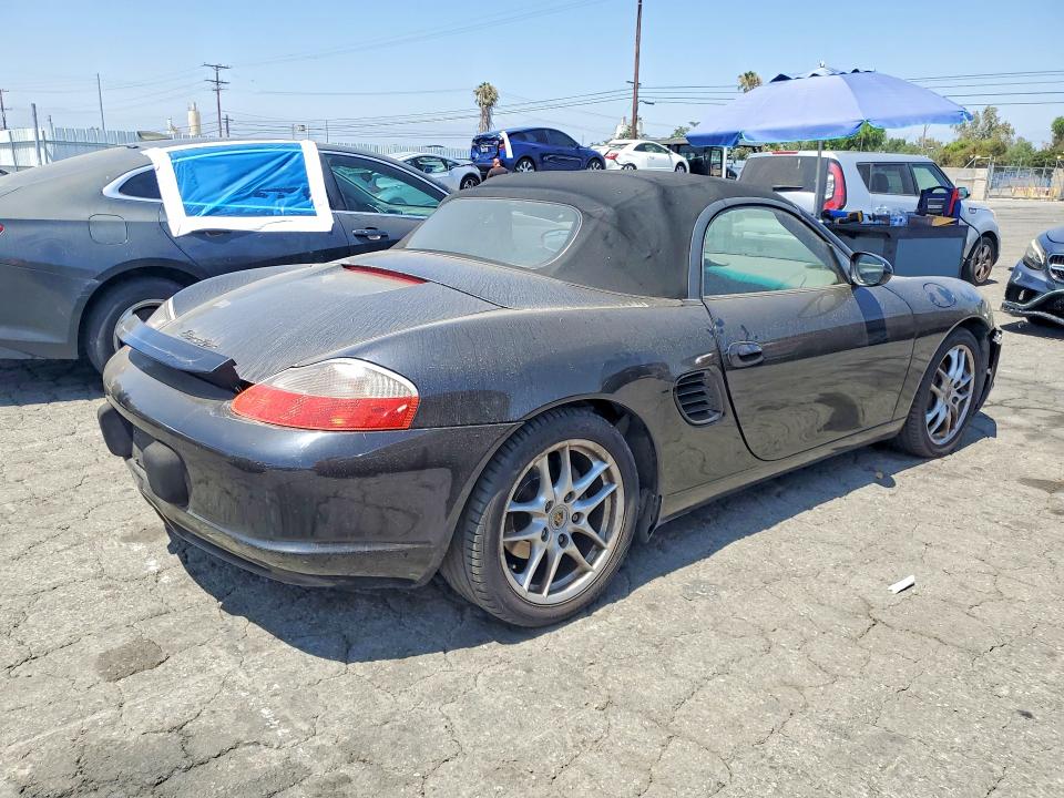 2003 Porsche Boxster VIN WP0CA29853U621178 COPART salvage auction — FRONT END, Ca - Dis/Dlr/Exp Only Clean Title, sold $1,100 on 2026-07-09 (photo 3)