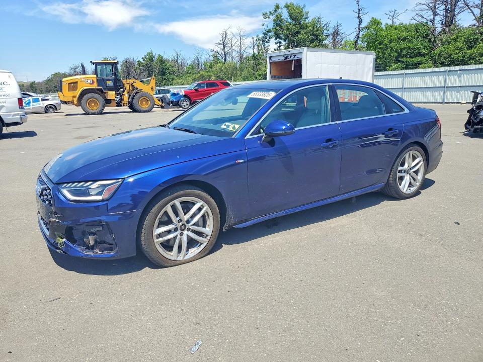 2024 Audi A4 VIN WAUDAAF49RN011588 — COPART salvage auction photo