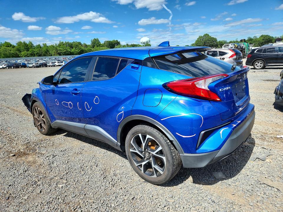 2019 Toyota C-hr VIN NMTKHMBXXKR084345 COPART salvage auction — FRONT END, Nj - Cert Of Title-Salvage, sold $4,050 on 2026-07-21 (photo 2)
