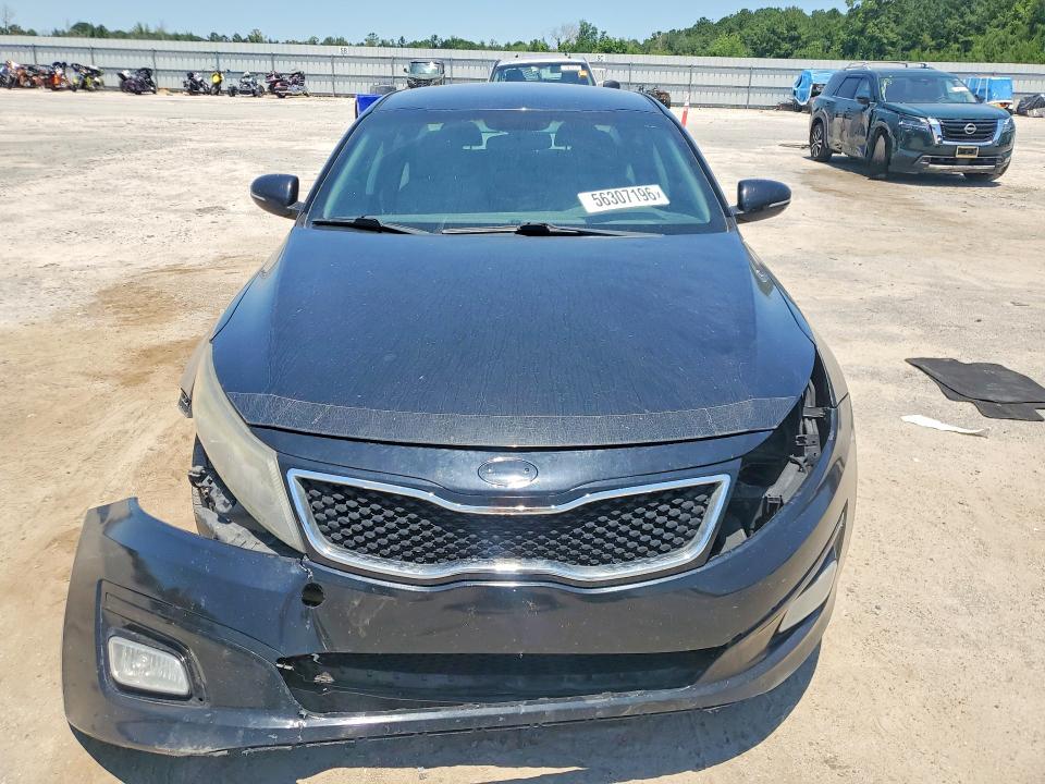 2014 Kia Optima VIN 5XXGM4A73EG301728 COPART salvage auction — FRONT END, Sc - Cert Of Title-Salvage, sold $525 on 2026-07-27 (photo 5)