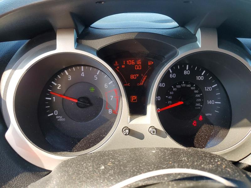 2012 Nissan Juke VIN JN8AF5MV4CT120123 COPART salvage auction — MINOR DENT/SCRATCHES, Nc - Dealer Only Clean Title (P), sold $2,500 on 2026-07-02 (photo 9)
