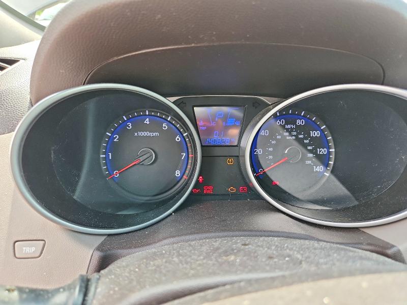 2012 Hyundai Tucson VIN KM8JUCAC1CU415808 COPART salvage auction — FRONT END, Ct - Cert Of Title-Salvage, sold $1,200 on 2026-07-14 (photo 9)