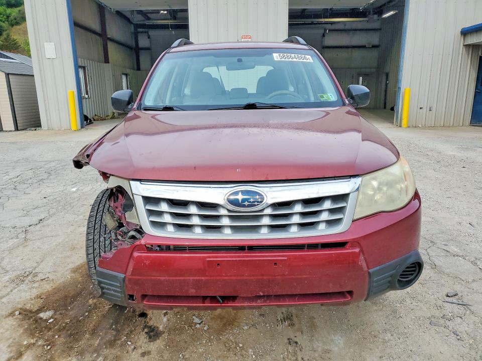 2013 Subaru Forester VIN JF2SHABC8DH424419 COPART salvage auction — FRONT END, Wv - Salvage Certificate, sold $1,150 on 2026-07-30 (photo 5)