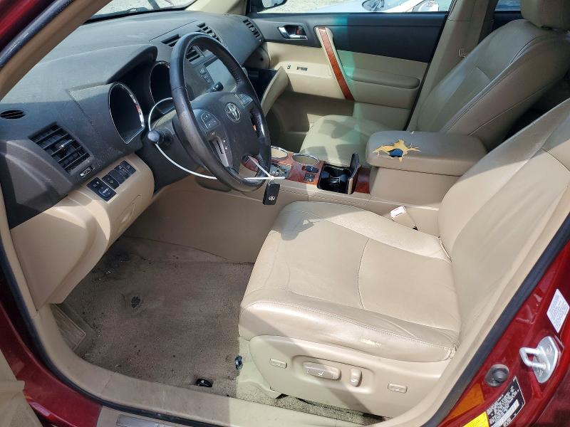 2009 Toyota Highlander VIN JTEES42A992113830 COPART salvage auction — MECHANICAL, Nj - Certificate Of Title, sold $2,150 on 2026-07-20 (photo 7)