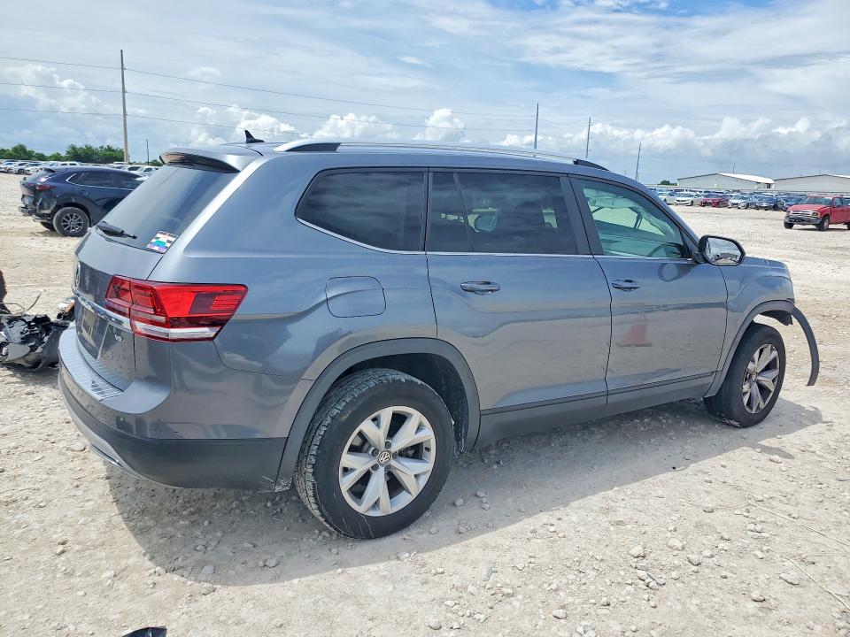 2019 Volkswagen Atlas VIN 1V2DR2CA4KC547943 COPART salvage auction — FRONT END, Tx - Salvage Vehicle Title, sold $1,950 on 2026-07-09 (photo 3)