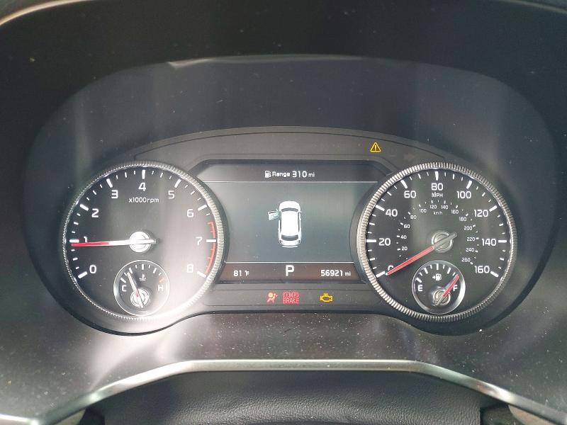 2020 Kia VIN 5XYP5DHCXLG072568 COPART salvage auction — FRONT END, Tx - Salvage Vehicle Title, sold $100 on 2026-07-30 (photo 9)
