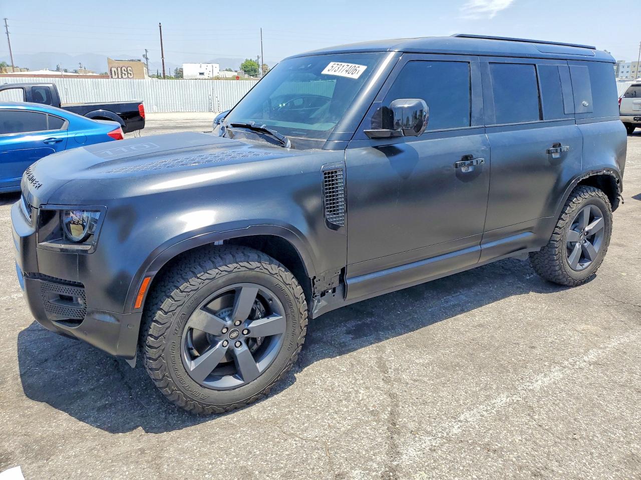 2023 Land Rover Defender VIN SALE27EU2P2111712 — COPART salvage auction photo