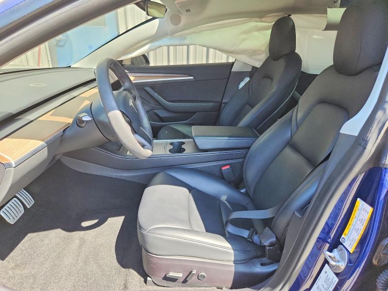 2022 Tesla Model 3 VIN 5YJ3E1EC6NF321735 COPART salvage auction — FRONT END, WV - CERTIFICATE OF TITLE, sold $12,900 on 2026-07-14 (photo 7)