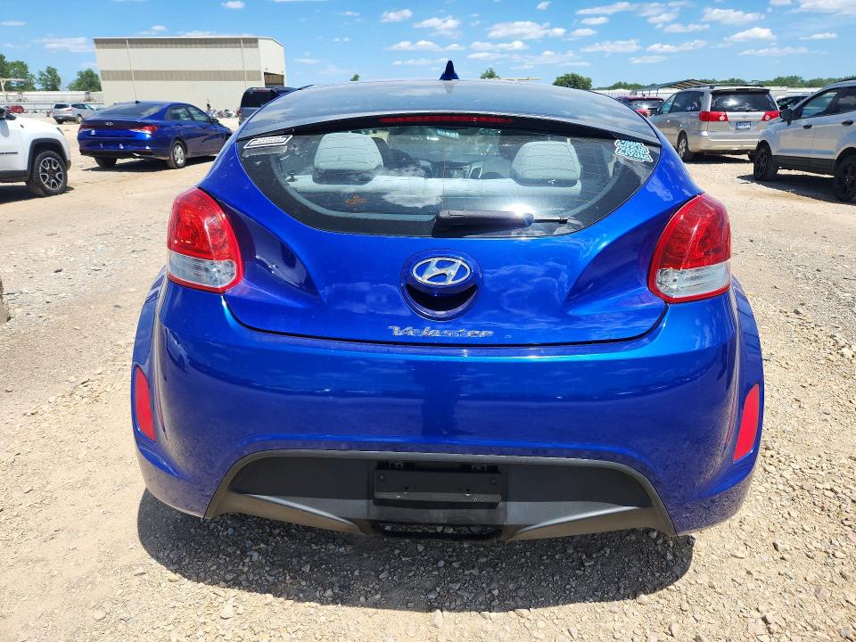 2012 Hyundai Veloster VIN KMHTC6ADXCU049983 COPART salvage auction — SIDE, MO - SALVAGE CERTIFICATE OF TITLE, sold $500 on 2026-07-28 (photo 6)
