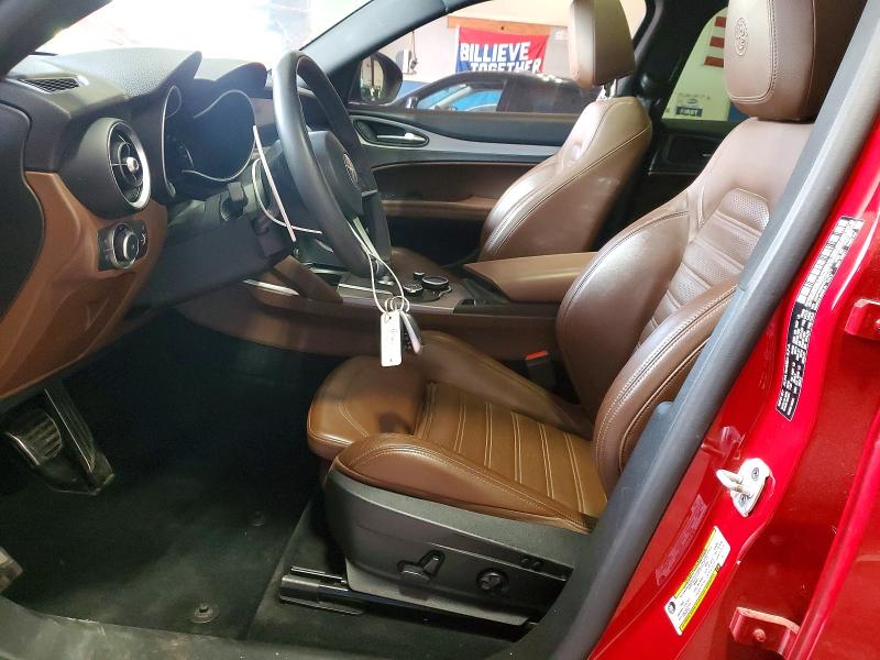 2019 Alfa romeo Stelvio VIN ZASPAKBN1K7C32172 COPART salvage auction — FRONT END, Ny - Mv-907A Salvage Certificate, sold $7,800 on 2026-07-20 (photo 7)