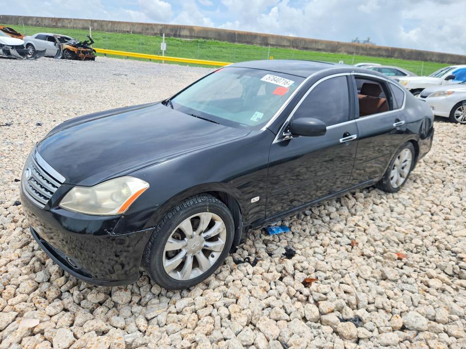 2007 Infiniti M VIN JNKAY01E87M311619 COPART salvage auction — REAR END, La - Certificate Of Title, sold $250 on 2026-07-22 (photo 1)