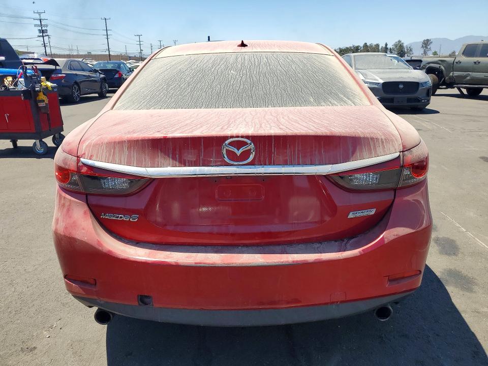 2016 Mazda 6 VIN JM1GJ1V55G1447031 COPART salvage auction — FRONT END, Salvage Title, sold $1,450 on 2026-07-15 (photo 6)