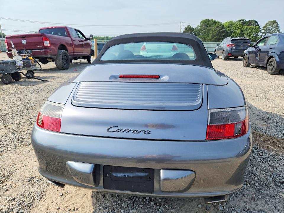 2002 Porsche 911 VIN WP0CA29962S654161 COPART salvage auction — MINOR DENT/SCRATCHES, Ar - Dealer Only Clean Title (P), sold $10,500 on 2026-07-27 (photo 6)