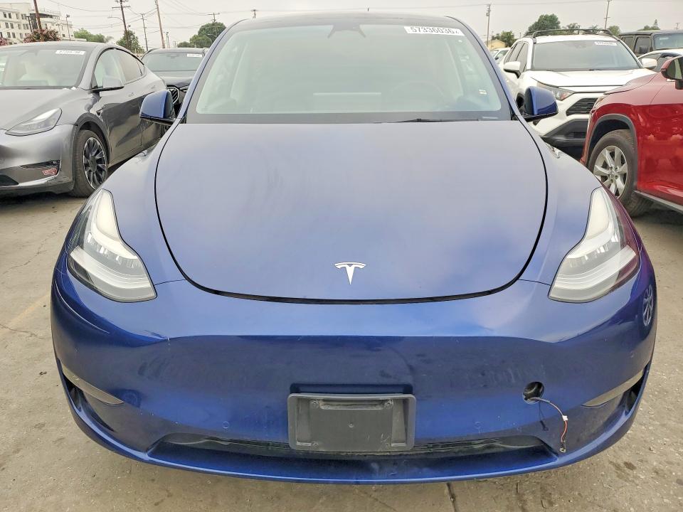 2022 Tesla Model y VIN 7SAYGDEEXNF429524 COPART salvage auction — REAR END, Ca - Salvage Certificate, sold $12,000 on 2026-07-27 (photo 5)