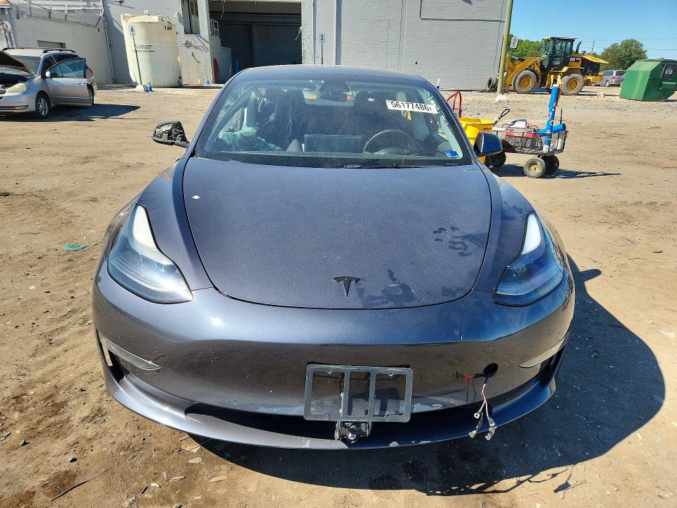 2022 Tesla Model 3 VIN 5YJ3E1EB6NF129352 COPART salvage auction — SIDE, Va - Cert Of Title - Salvage, sold $5,200 on 2026-07-29 (photo 5)