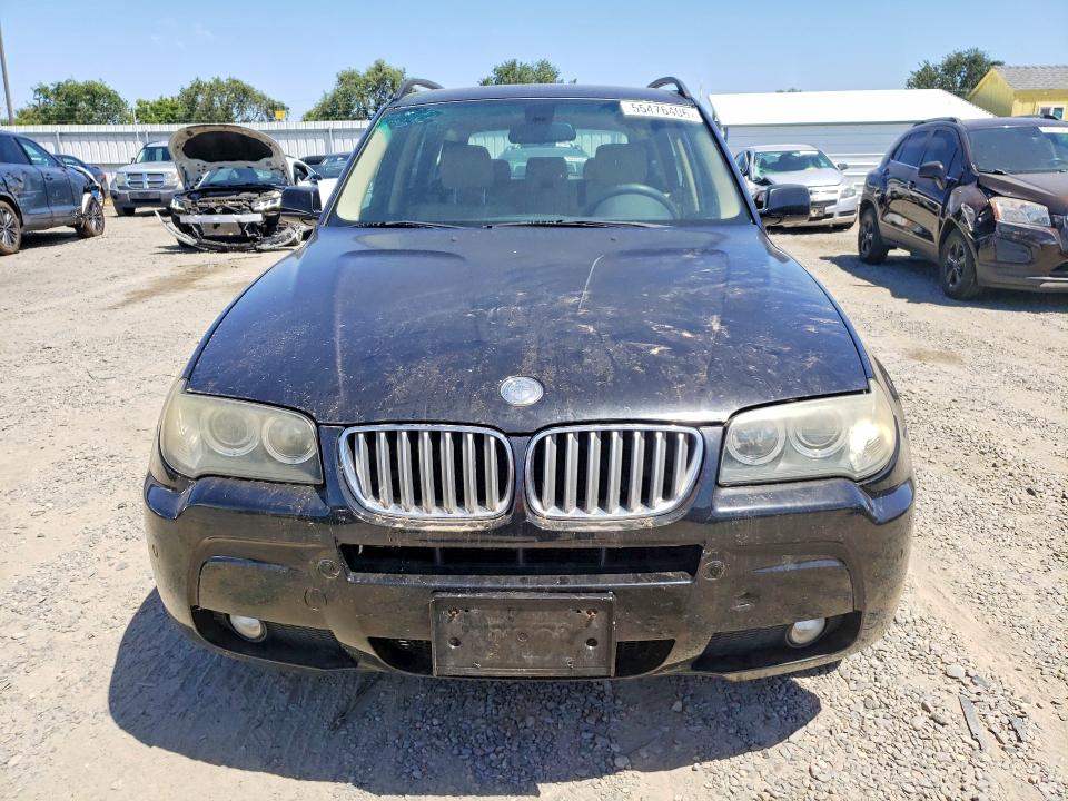 2007 BMW X3 VIN WBXPC934X7WF25945 COPART salvage auction — NORMAL WEAR, CA - DIS/DLR/EXP ONLY CLEAN TITLE (P), sold $725 on 2026-07-09 (photo 5)
