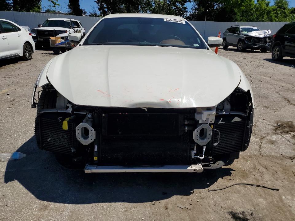 2018 Maserati VIN ZAM57YTAXJ1299895 COPART salvage auction — FRONT END, Mo - Salvage Certificate Of Title, sold $4,900 on 2026-07-24 (photo 5)
