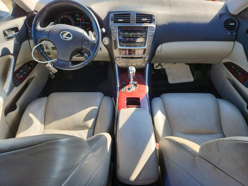 2008 Lexus Is 250 VIN JTHCK262082021859 COPART salvage auction — SIDE, Ab - Bos - Salvage, sold $200 on 2026-07-30 (photo 8)