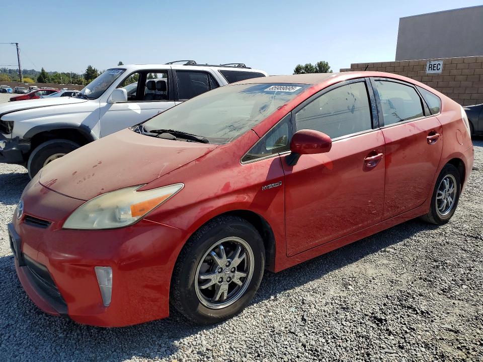 2012 Toyota Prius VIN JTDKN3DUXC1599643 COPART salvage auction — MECHANICAL, Ca - Dis/Dlr/Exp Only Clean Title, sold $5,500 on 2026-07-29 (photo 1)