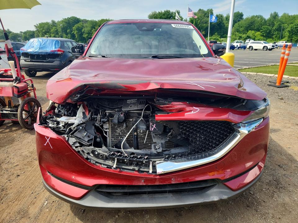 2018 Mazda Cx-5 VIN JM3KFBDM1J0356126 COPART salvage auction — FRONT END, Ct - Cert Of Title-Salvage, sold $4,300 on 2026-07-23 (photo 5)