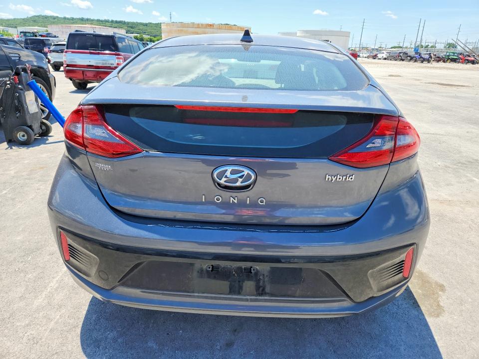 2019 Hyundai Ioniq VIN KMHC75LC0KU132338 COPART salvage auction — FRONT END, Tx - Salvage Vehicle Title, sold $1,600 on 2026-07-15 (photo 6)