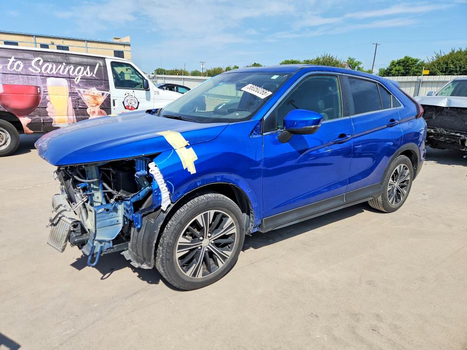 2022 Mitsubishi ECLIPSE VIN JA4ASWAA8NZ051493 COPART salvage auction — FRONT END, Tx - Salvage Vehicle Title, sold $4,750 on 2026-07-16 (photo 1)