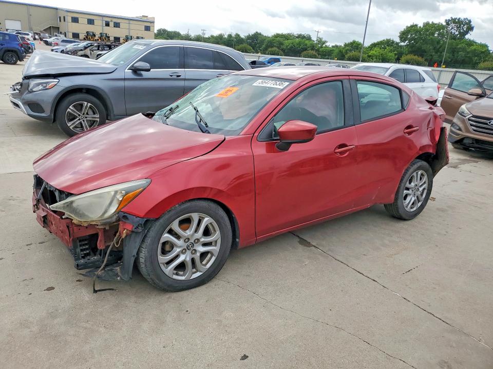 2016 Scion Ia VIN 3MYDLBZV9GY106872 COPART salvage auction — HAIL, Tx - Salvage Vehicle Title, sold $275 on 2026-09-03 (photo 1)