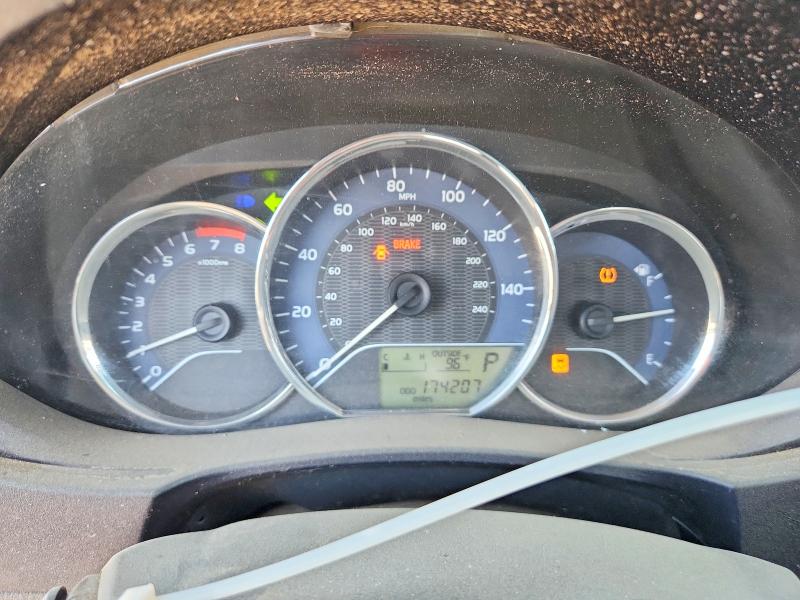 2016 Toyota Corolla VIN 5YFBURHE2GP520699 COPART salvage auction — ROLLOVER, CA - SALVAGE CERTIFICATE, sold $1,100 on 2026-07-10 (photo 9)