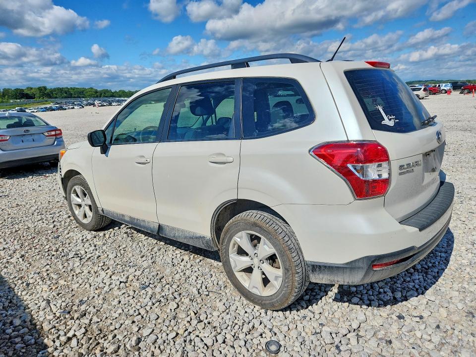 2015 Subaru Forester VIN JF2SJABC7FH593919 COPART salvage auction — FRONT END, Mi - Certificate Of Title, sold $200 on 2026-07-23 (photo 2)