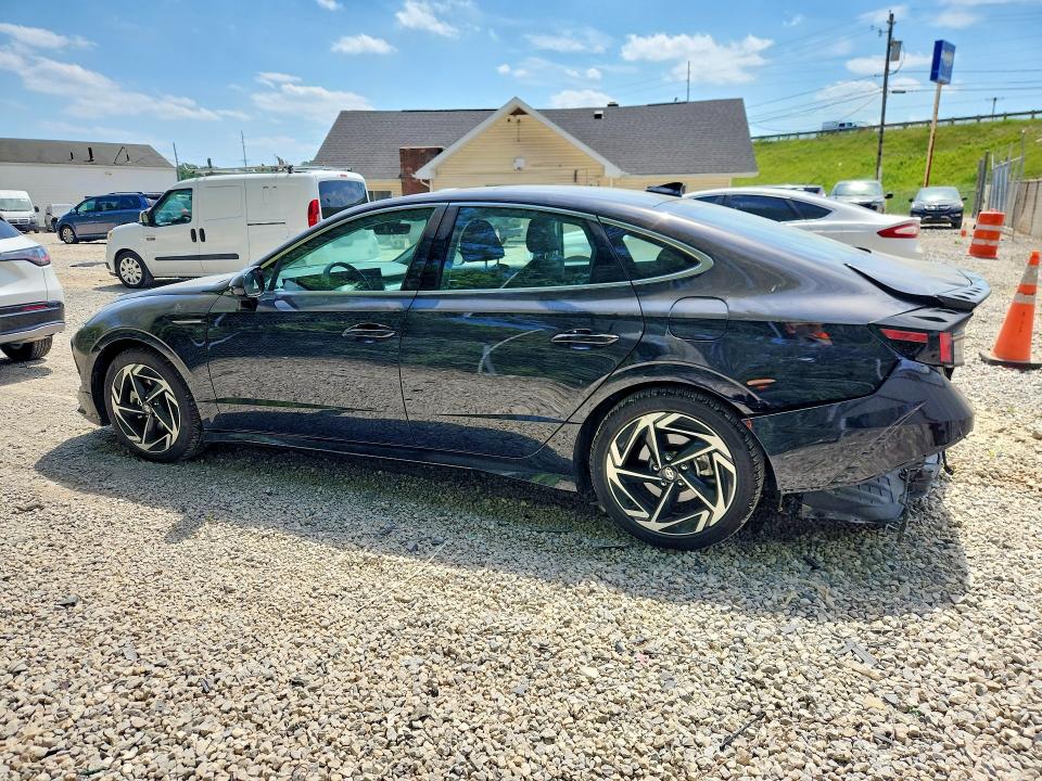 2024 Hyundai Sonata VIN KMHL14JAXRA392495 COPART salvage auction — REAR END, Oh - Cert Of Title-Salvage, sold $8,200 on 2026-07-15 (photo 2)