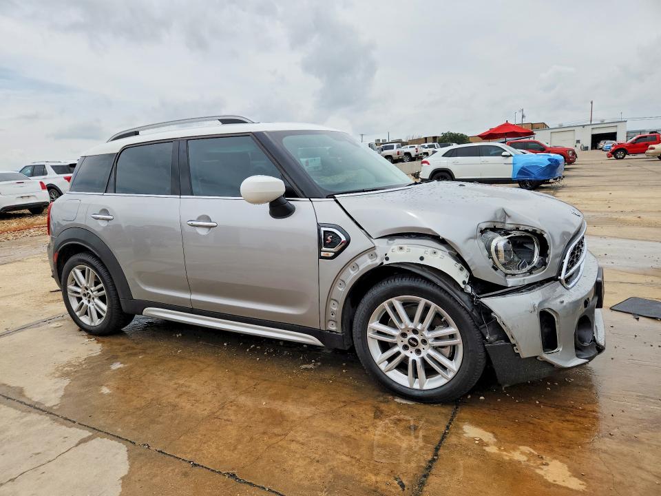 2024 Mini Cooper VIN WMZ53BR07R3R37273 COPART salvage auction — FRONT END, Tx - Salvage Vehicle Title, sold $8,500 on 2026-08-10 (photo 4)