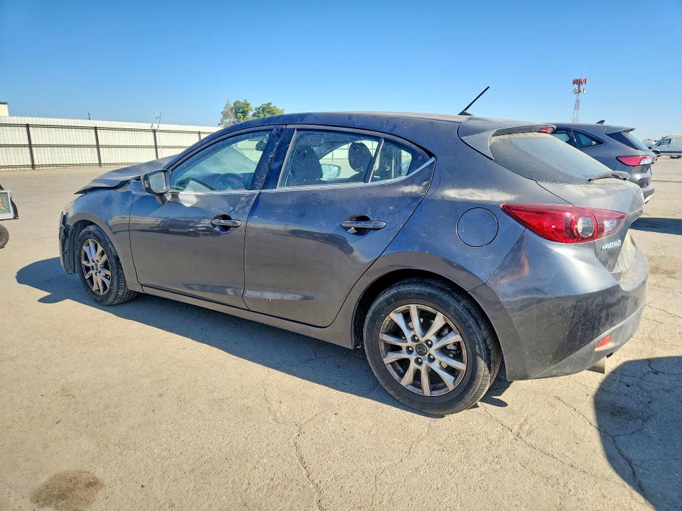 2016 Mazda 3 VIN JM1BM1K7XG1318550 COPART salvage auction — FRONT END, CA - SALVAGE CERTIFICATE, sold $675 on 2026-07-31 (photo 2)