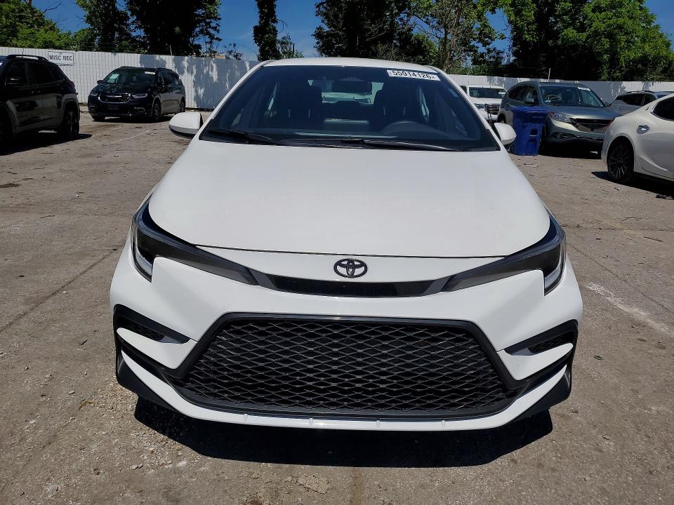 2025 Toyota Corolla VIN 5YFS4MCE5SP243193 COPART salvage auction — REAR END, Mo - Salvage Certificate Of Title, sold $9,300 on 2026-08-25 (photo 5)