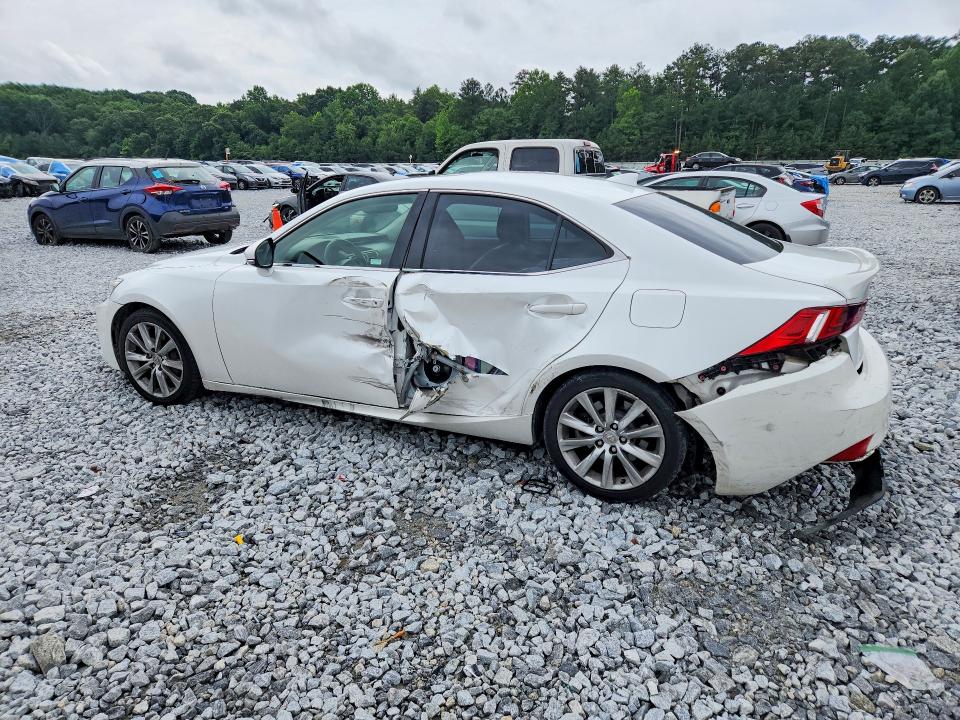2016 Lexus Is VIN JTHBA1D29G5025935 COPART salvage auction — SIDE, Ga - Cert Of Title-Salvage, sold $3,150 on 2026-07-14 (photo 2)