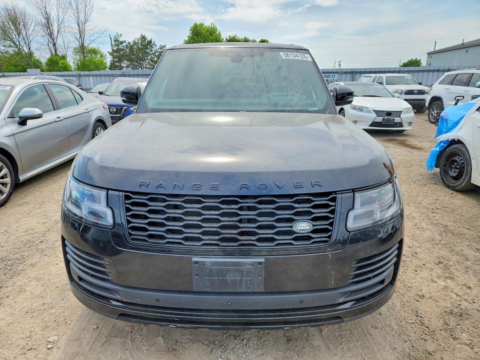 2019 Land rover RANGE ROVER VIN SALGS2RE5KA548259 COPART salvage auction — FRONT END, On - Permit No Brand - Unfit, sold $15,450 on 2026-07-09 (photo 5)