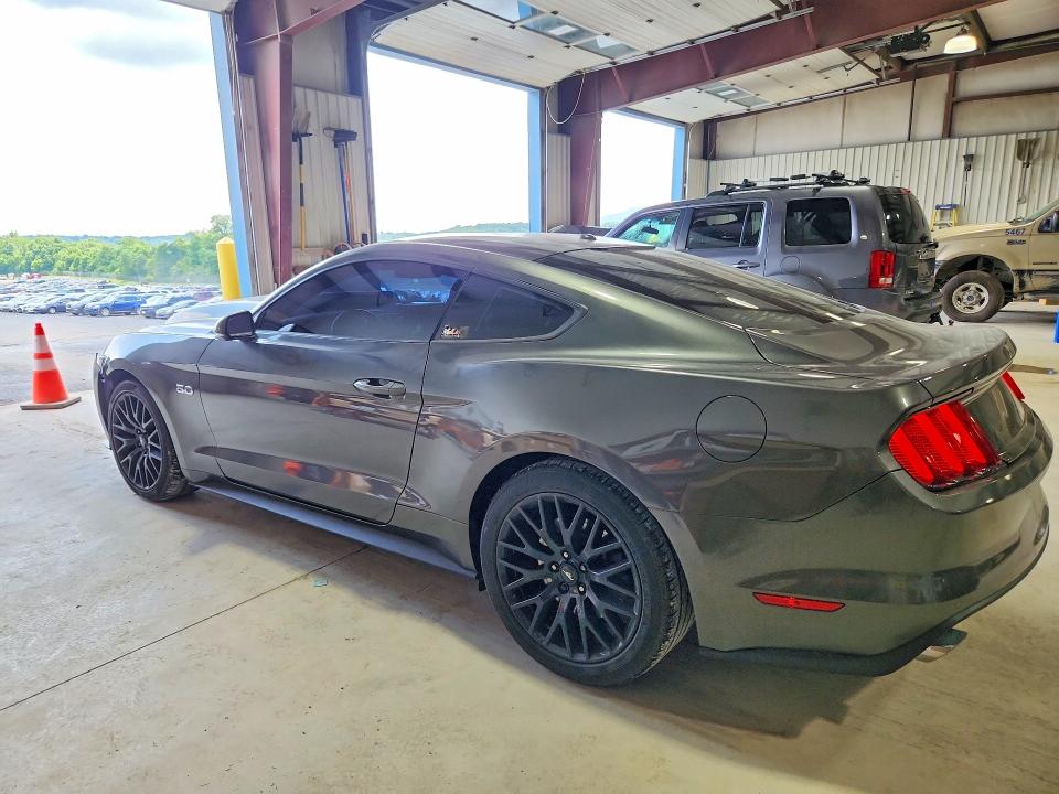 2017 Ford Mustang VIN 1FA6P8CF4H5309267 COPART salvage auction — FRONT END, Pa - Certificate Of Salvage, sold $10,500 on 2026-07-31 (photo 2)