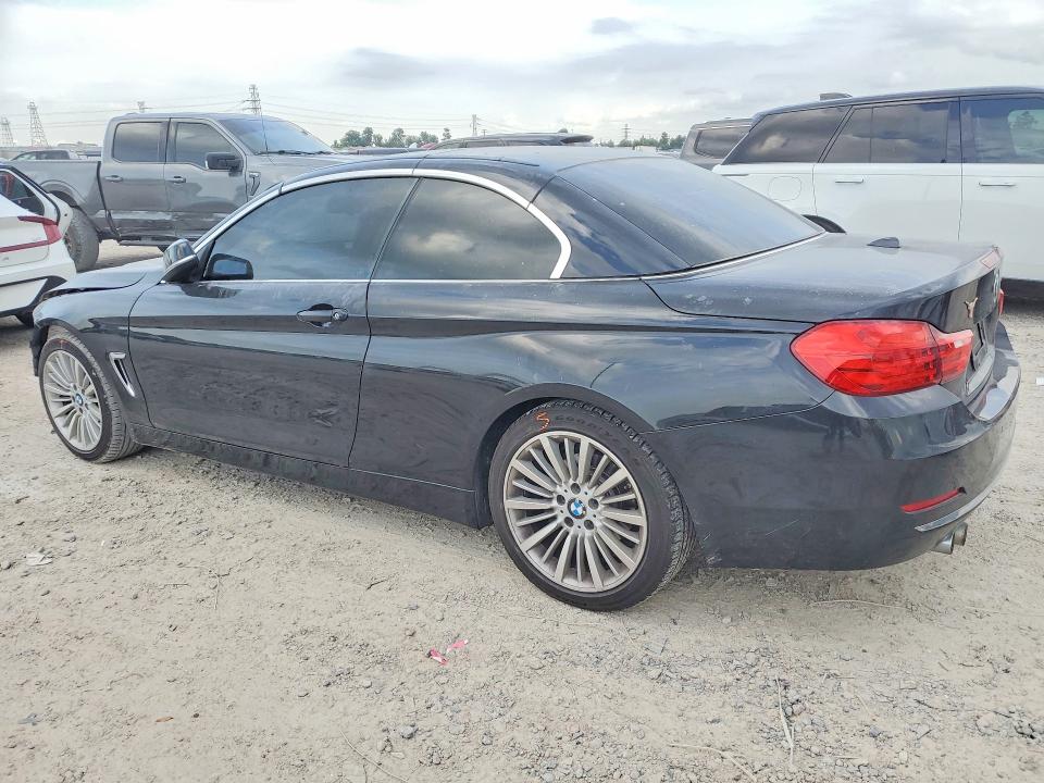 2015 BMW 4er VIN WBA3V5C53FP752890 COPART salvage auction — FRONT END, Tx - Salvage Vehicle Title, sold $1,650 on 2026-08-14 (photo 2)