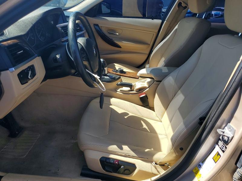 2014 BMW 3 series VIN WBA3B1C50EPV79717 COPART salvage auction — SIDE, CA - SALVAGE CERTIFICATE, sold $775 on 2026-07-22 (photo 7)