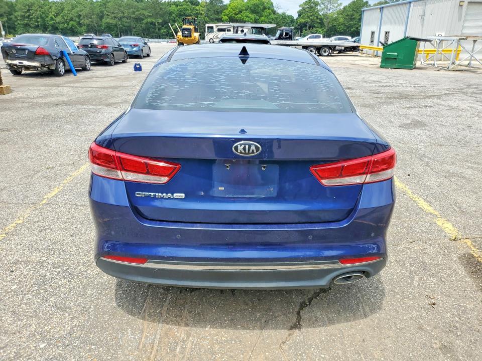 2018 Kia VIN 5XXGT4L36JG219483 COPART salvage auction — FRONT END, AL - CERT OF TITLE-SALVAGE TITLE, sold $400 on 2026-07-27 (photo 6)