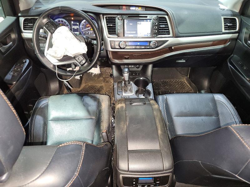 2018 Toyota Highlander VIN 5TDJZRFH8JS562206 COPART salvage auction — FRONT END, Nh - Cert Of Title-Salvage, sold $5,300 on 2026-07-24 (photo 8)