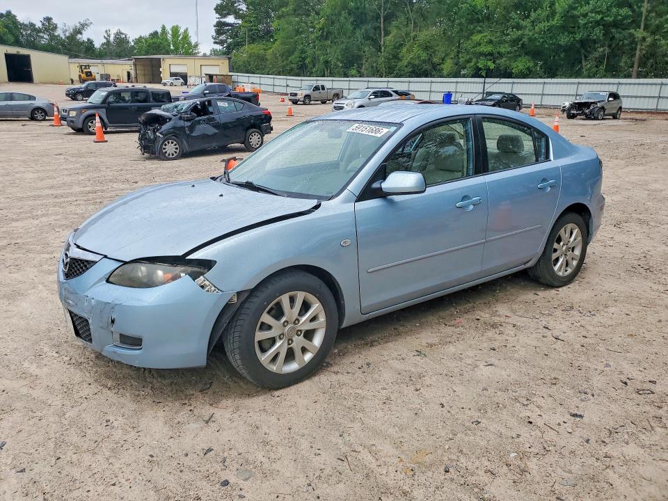 2007 Mazda 3 VIN JM1BK32F271736903 COPART salvage auction — FRONT END, Nc - Salvage Certificate Of Title, sold $275 on 2026-07-31 (photo 1)