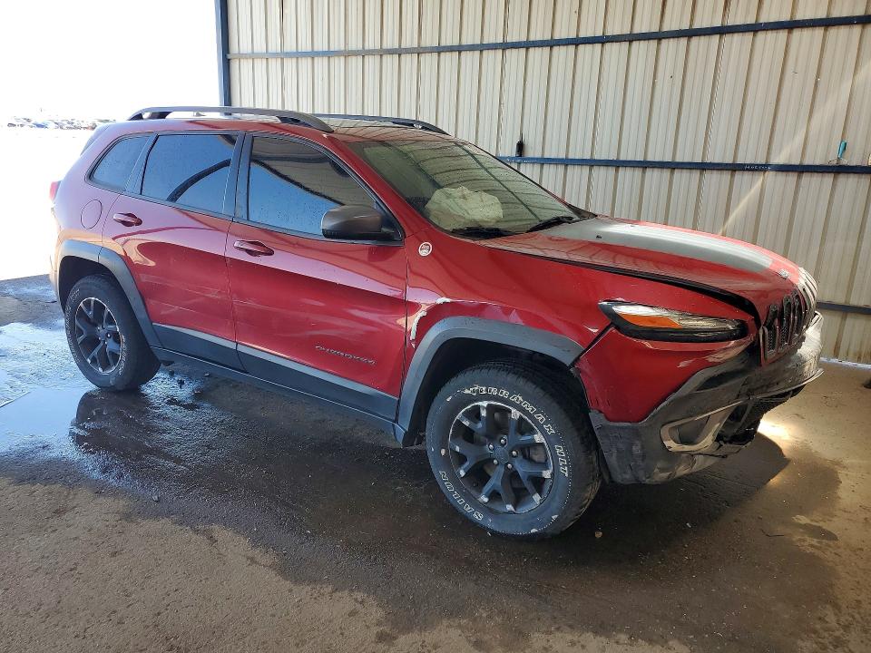 2017 Jeep Cherokee VIN 1C4PJMBS8HW600968 COPART salvage auction — FRONT END, CO - CERTIFICATE OF TITLE, sold $1,550 on 2026-07-02 (photo 4)