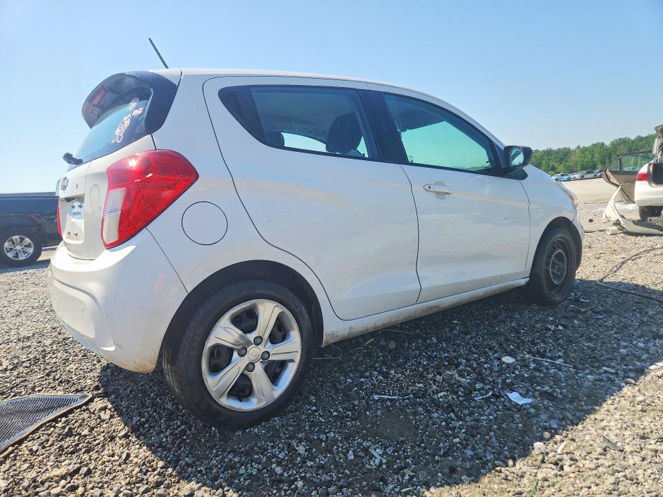 2020 Chevrolet Spark VIN KL8CB6SAXLC418853 COPART salvage auction — MECHANICAL, SC - CERT OF TITLE-SALVAGE, sold $700 on 2026-07-27 (photo 3)