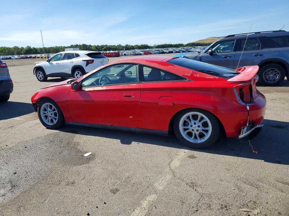 2000 Toyota Celica VIN JTDDR32T2Y0048885 COPART salvage auction — FRONT END, NY - MV-907A SALVAGE CERTIFICATE, sold $350 on 2026-07-13 (photo 2)