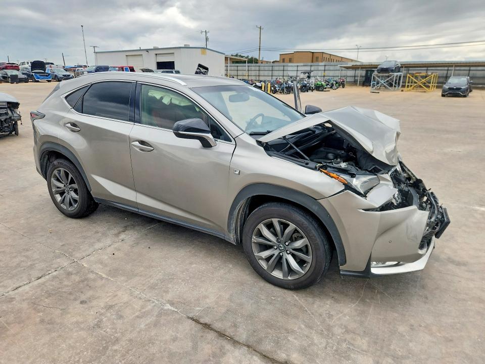 2016 Lexus Nx VIN JTJYARBZ1G2042916 COPART salvage auction — FRONT END, Tx - Salvage Vehicle Title, sold $4,000 on 2026-07-16 (photo 4)