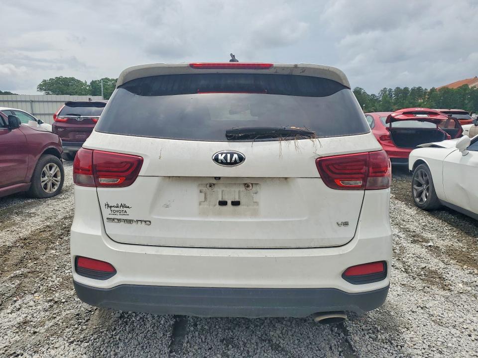 2020 Kia Sorento VIN 5XYPG4A53LG634283 COPART salvage auction — MECHANICAL, OH - CERTIFICATE OF TITLE, sold $1,600 on 2026-07-27 (photo 6)