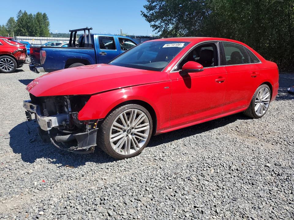 2017 Audi VIN WAUENBF40HN013131 COPART salvage auction — FRONT END, Wa - Bill Of Sale, sold $4,450 on 2026-07-06 (photo 1)